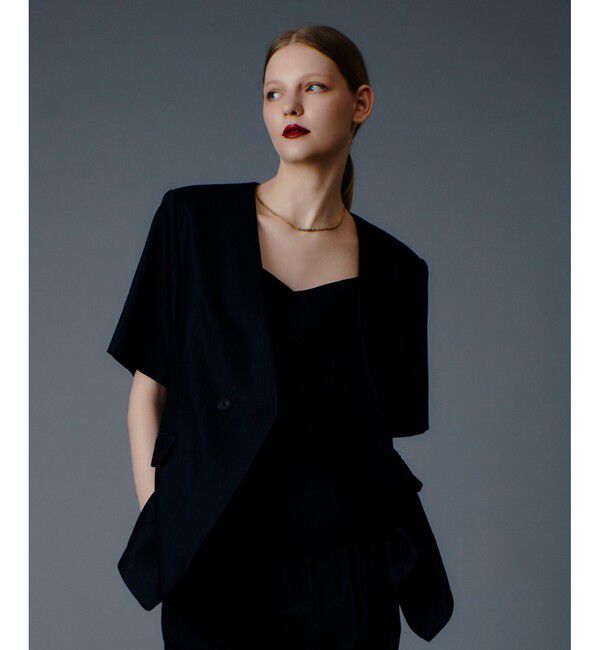 allureville「NALYAハーフスリーブジャケット」|その他|