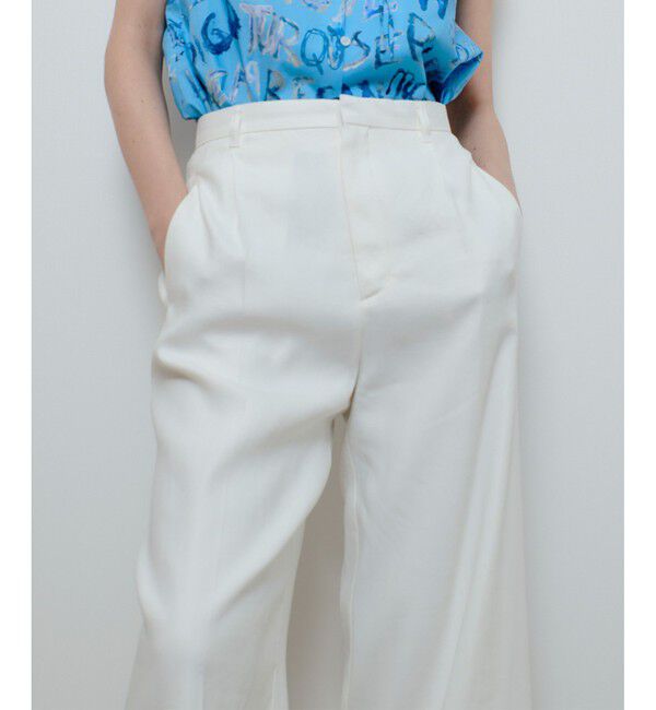 allureville「NALYAストレッチパンツ」|チノ|