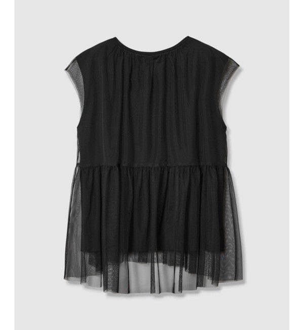 allureville「チュールドッキングイレヘムプルオーバー」|Tシャツ・カットソー|