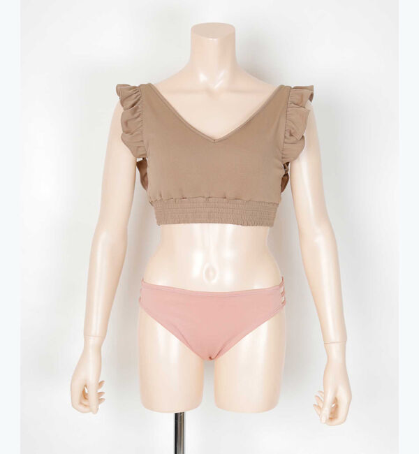 SEA DRESS「ショルダーミニフリルスポーティビキニ」|ビキニ|