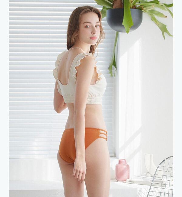 SEA DRESS「ショルダーミニフリルスポーティビキニ」|ビキニ|