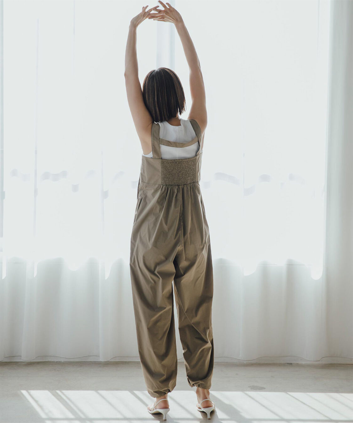 ur's「【黒川翼さんコラボアイテム】撥水素材サロペット/ラッシュガード」|コンビネゾン|