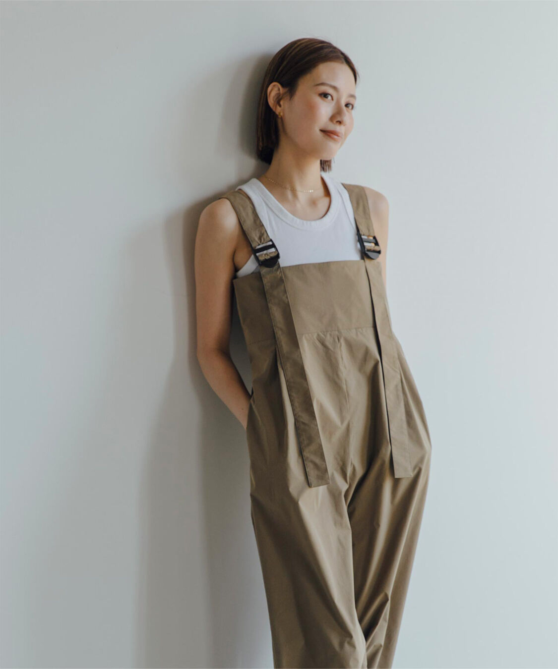 ur's「【黒川翼さんコラボアイテム】撥水素材サロペット/ラッシュガード」|コンビネゾン|