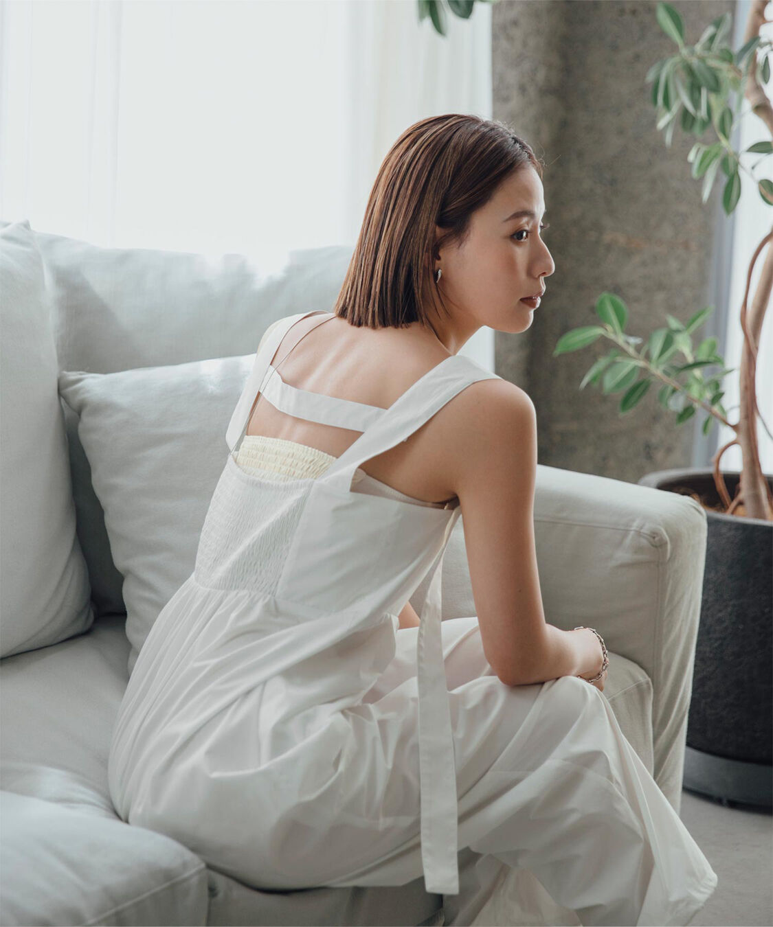 ur's「【黒川翼さんコラボアイテム】撥水素材サロペット/ラッシュガード」|コンビネゾン|