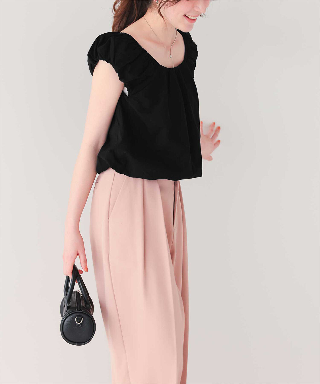 titivate「クロップドバルーンシルエットトップス」|シャツ・ブラウス|