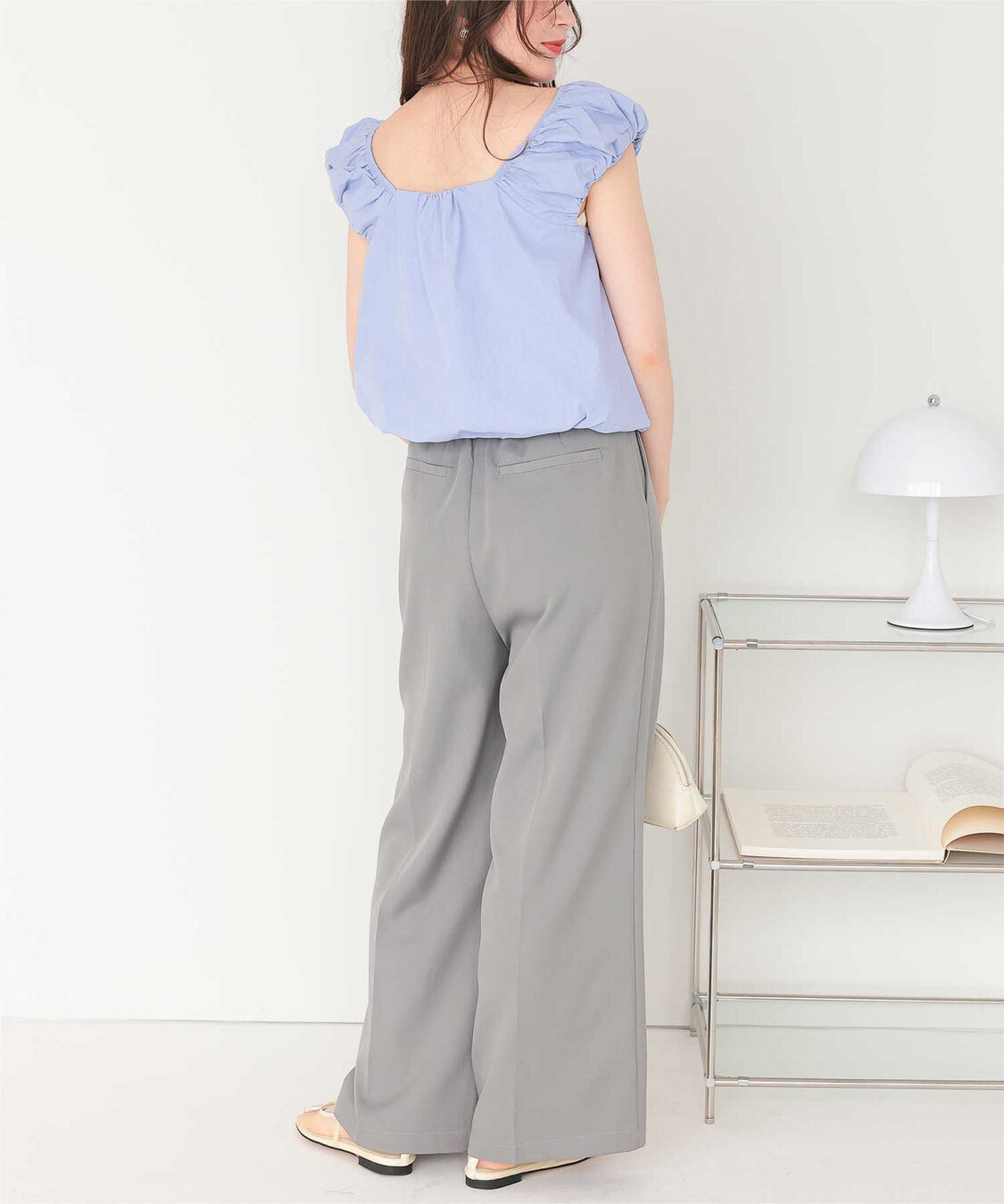 titivate「クロップドバルーンシルエットトップス」|シャツ・ブラウス|