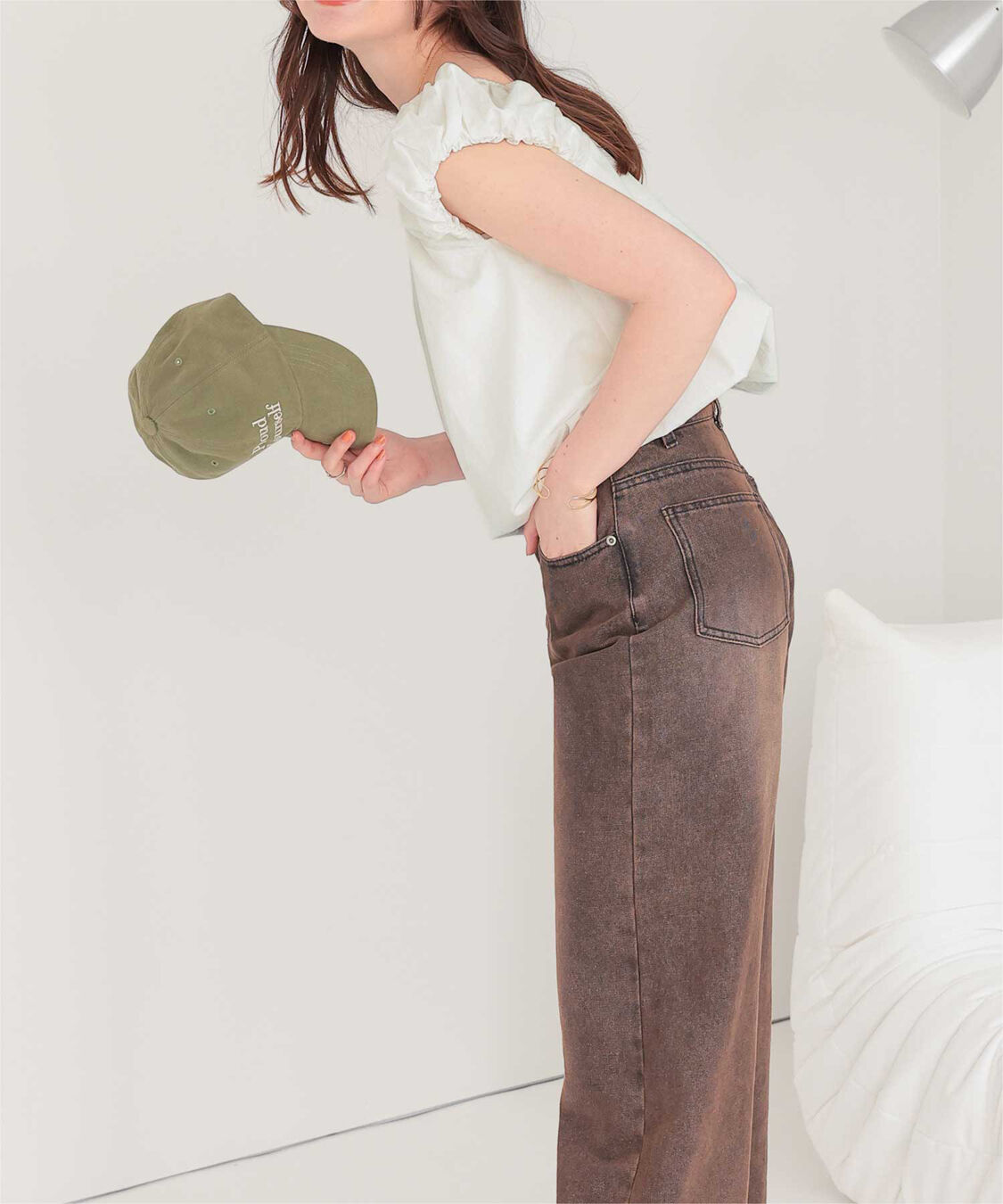 titivate「クロップドバルーンシルエットトップス」|シャツ・ブラウス|