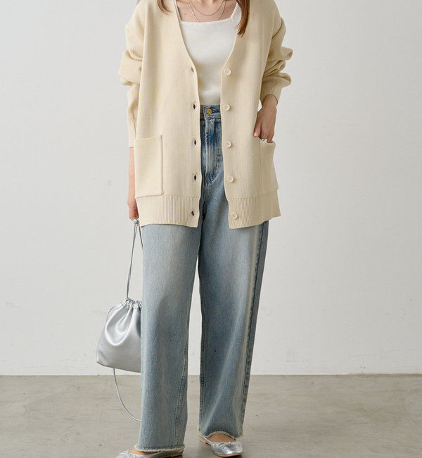  「《リバイバル》【低身長/高身長対応】タテストレッチ足長デニムパンツ」|その他|