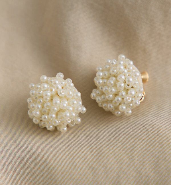  「パールフラワーイヤリング」|ネックレス|