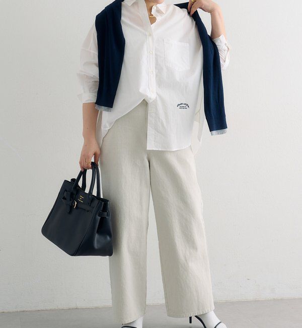  「リヨセルコットンオーバーシャツ」|シャツ・ブラウス|