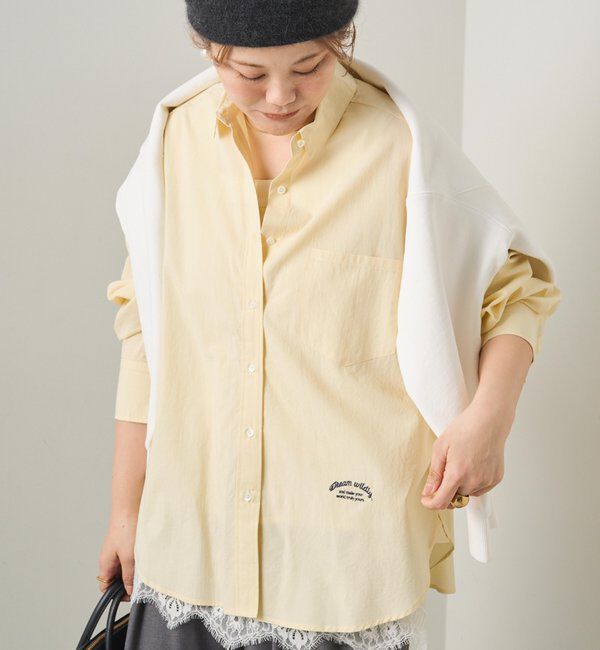  「リヨセルコットンオーバーシャツ」|シャツ・ブラウス|