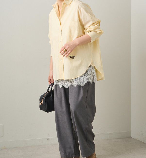  「リヨセルコットンオーバーシャツ」|シャツ・ブラウス|