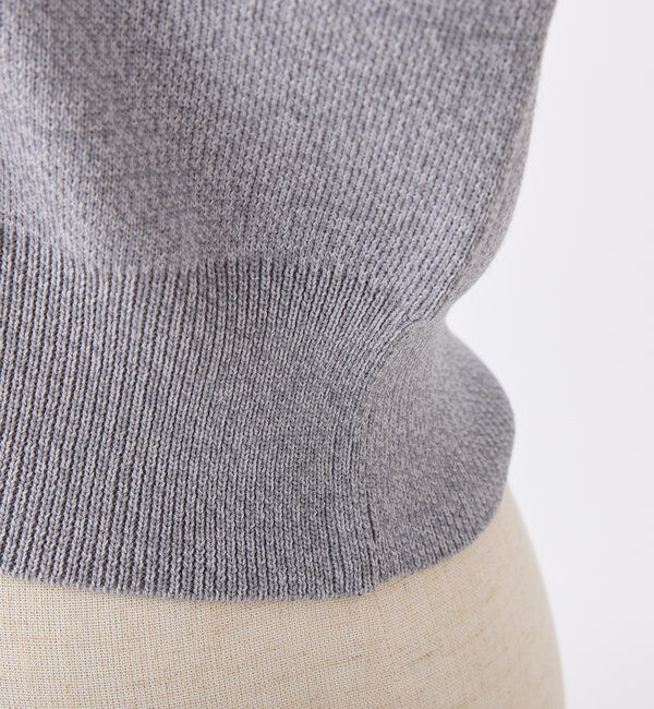  「今期トレンド/重ね襟半袖ニット」|ニット・セーター|