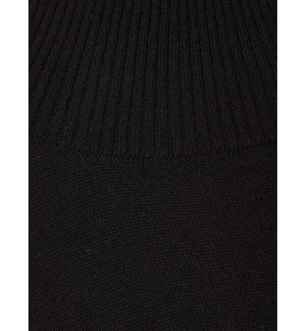 mizuiro ind「mizuiro ind ボタン付きハイネックプルオーバー」|ニット・セーター|