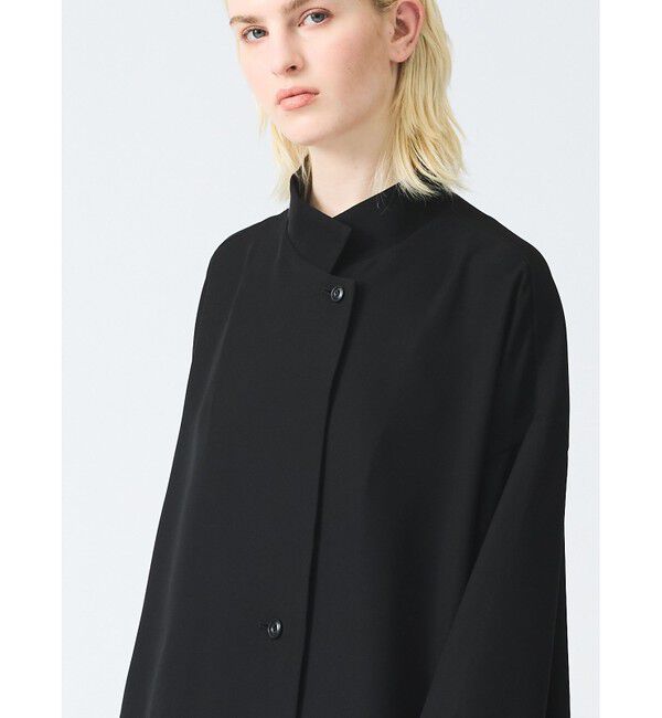 mizuiro ind「mizuiro ind スタンドカラーワイドジャケット」|その他|