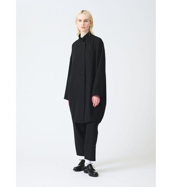 mizuiro ind「mizuiro ind スタンドカラーワイドジャケット」|その他|