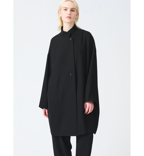 mizuiro ind「mizuiro ind スタンドカラーワイドジャケット」|その他|