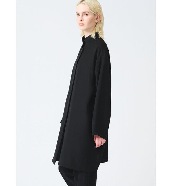 mizuiro ind「mizuiro ind スタンドカラーワイドジャケット」|その他|