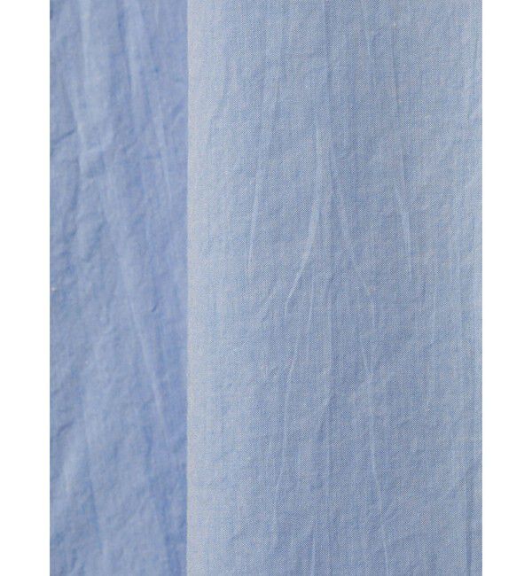 MidiUmi「MidiUmi スタンドカラービッグシャツ」|シャツ・ブラウス|