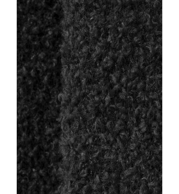 mizuiro ind「mizuiro ind ヘアリーヤーンフレンチスリーブカーディガン」|カーディガン|