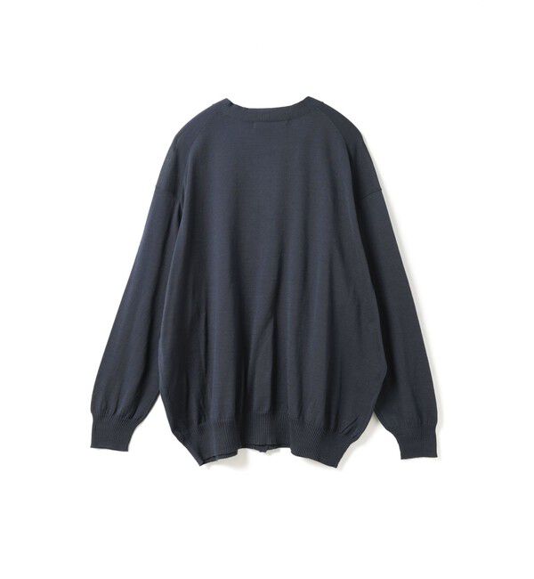 mizuiro ind「mizuiro ind Vネックワイドカーディガン」|カーディガン|