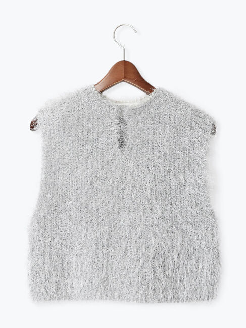 Te chichi「パールフェザーベスト」|ニット・セーター|