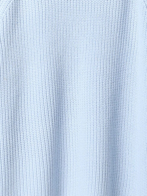 Te chichi TERRASSE「片畦ハイネックダブルジップニット」|ニット・セーター|