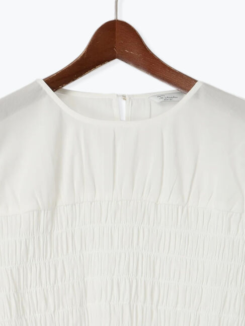 Te chichi「【Atelier Sucre】レースフレアスリーブシャーリングブラウス《2025spring catalog item》」|シャツ・ブラウス|