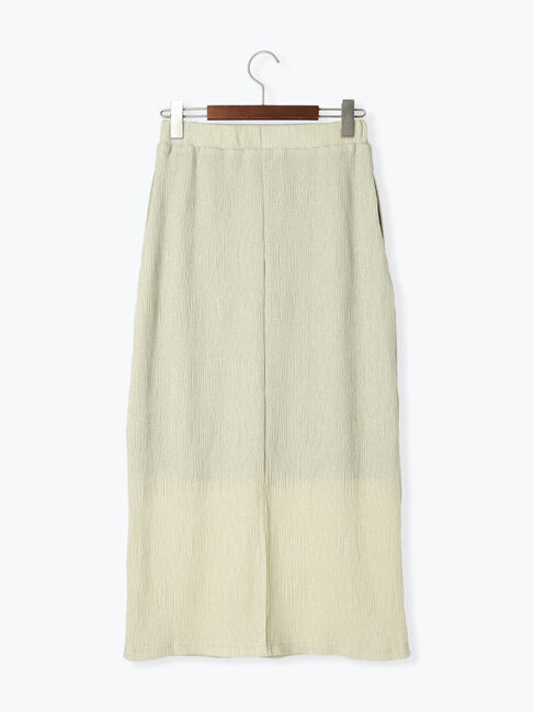Te chichi TERRASSE「ラメ混カットプリーツスカート」|スカート|