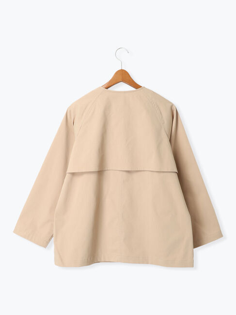 Lugnoncure「【撥水/防花粉】ノーカラーショートコート」|その他|