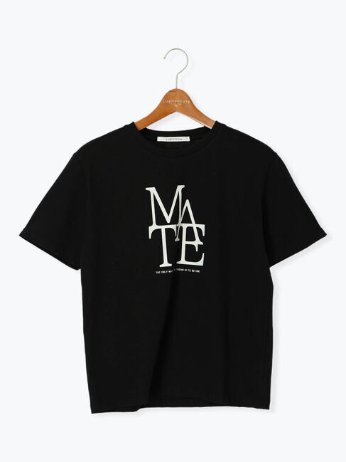 Lugnoncure「重ねロゴプリントTシャツ《2025summer catalog item》」|Tシャツ・カットソー|