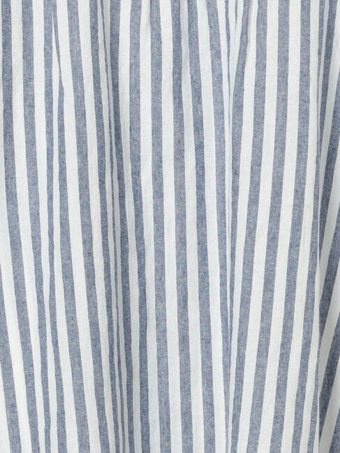 Samansa Mos2「【Cross&times;Linen】フリルカラーブラウス」|シャツ・ブラウス|