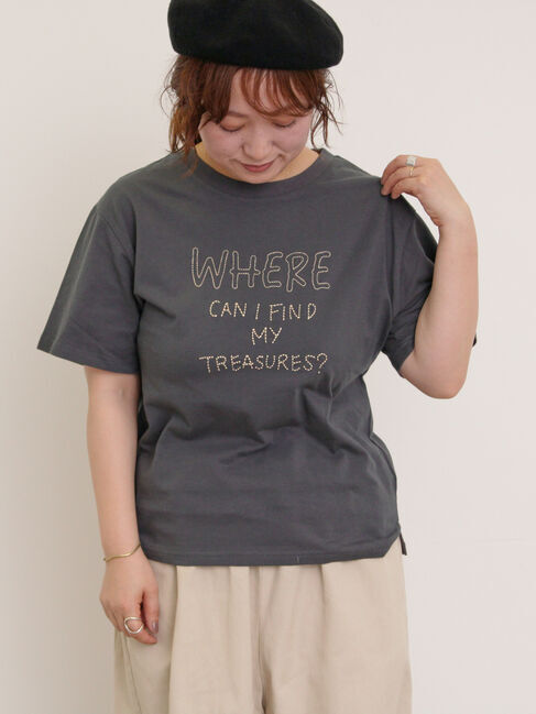 Samansa Mos2「[リサイクルコットン]柄アソートTシャツ」|Tシャツ・カットソー|