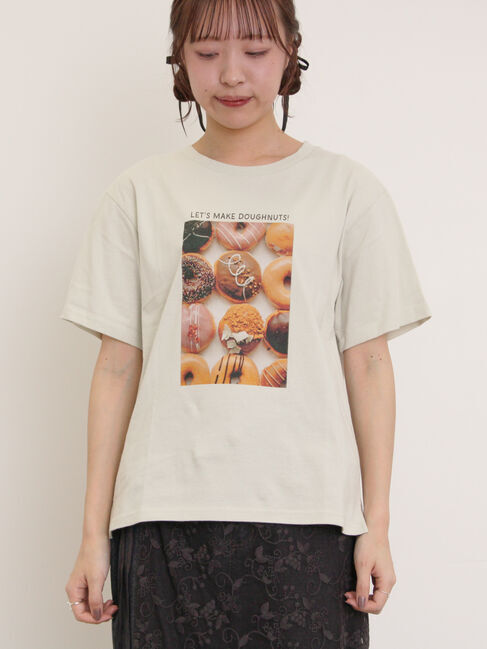 Samansa Mos2「[リサイクルコットン]柄アソートTシャツ」|Tシャツ・カットソー|