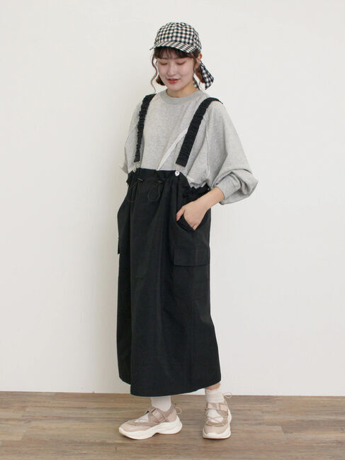 Samansa Mos2「サス取り外し2WAYスカート」|スカート|