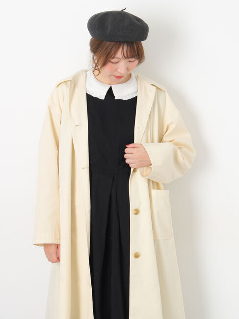 Samansa Mos2「【Cross&times;Linen】肩フリル前後2WAYジャンパースカート」|ワンピース|