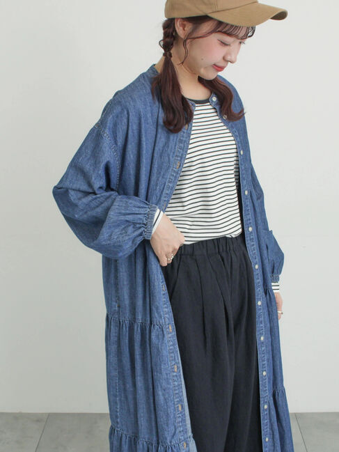 Samansa Mos2「【Cross&times;Linen】ふんわりパンツ」|その他|