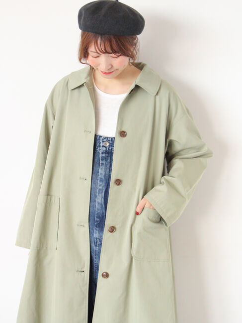 Samansa Mos2「【花粉防止加工】ステンカラーコート」|その他|