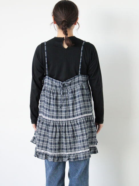 Samansa Mos2「はしごレースティアードキャミチュニック」|シャツ・ブラウス|