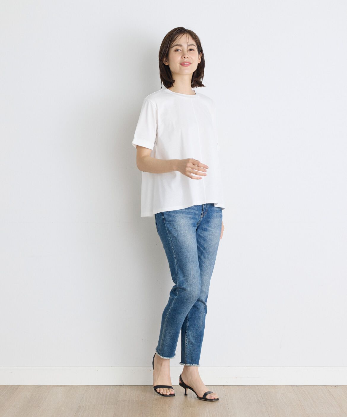 7-IDconcept.「フレアシルエットカットソー」|Tシャツ・カットソー|