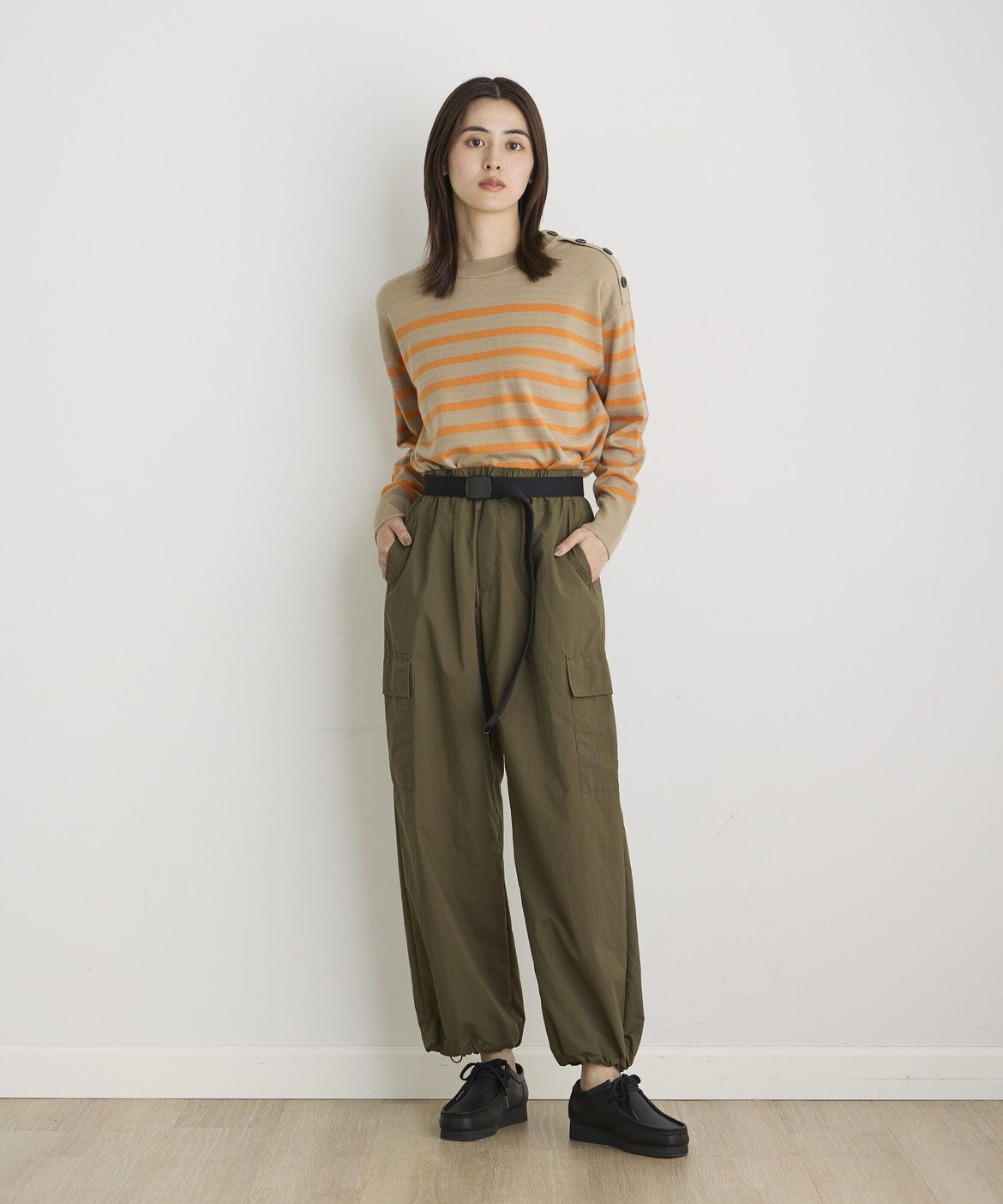 DAY by DAY it&rsquo;s international「撥水パラシュートパンツ」|カーゴ|