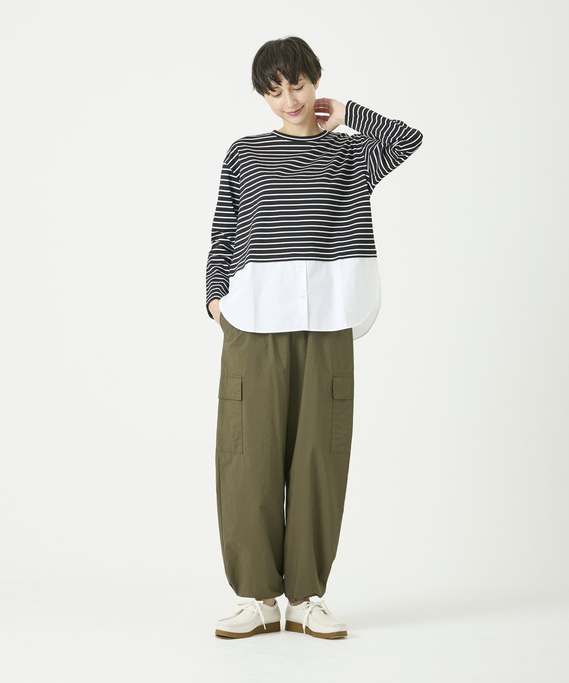 DAY by DAY it&rsquo;s international「撥水パラシュートパンツ」|カーゴ|