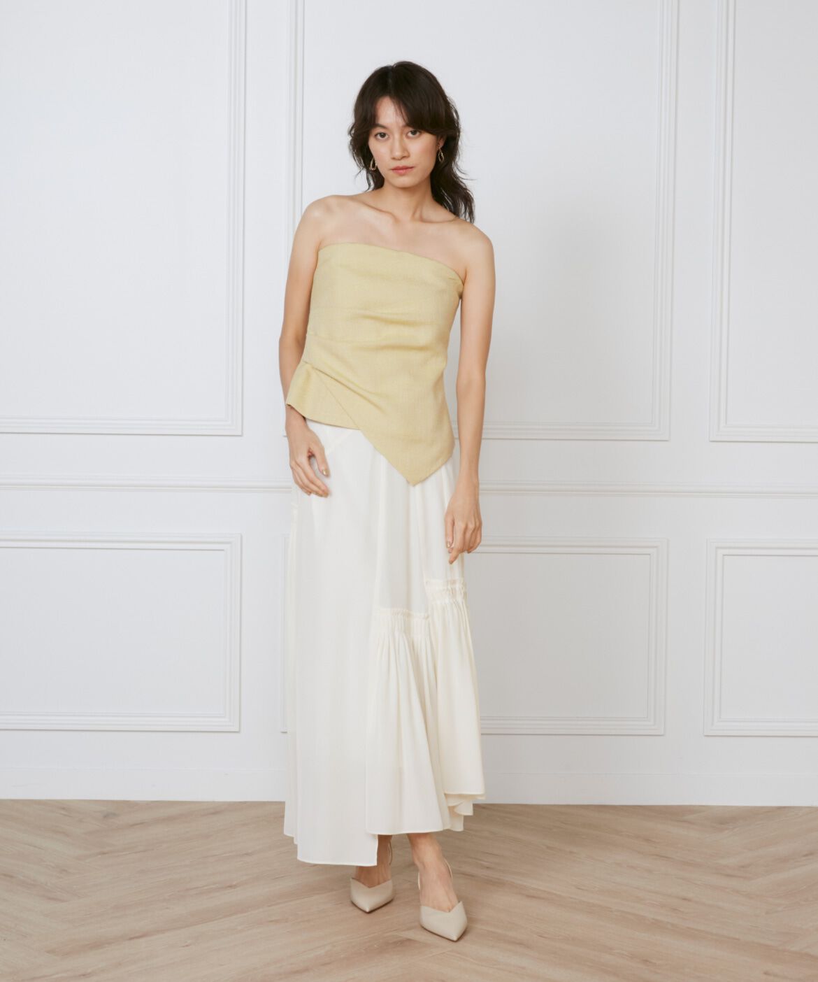 INED「タックビスチェ《la veille by SUPERIOR CLOSET》」|シャツ・ブラウス|