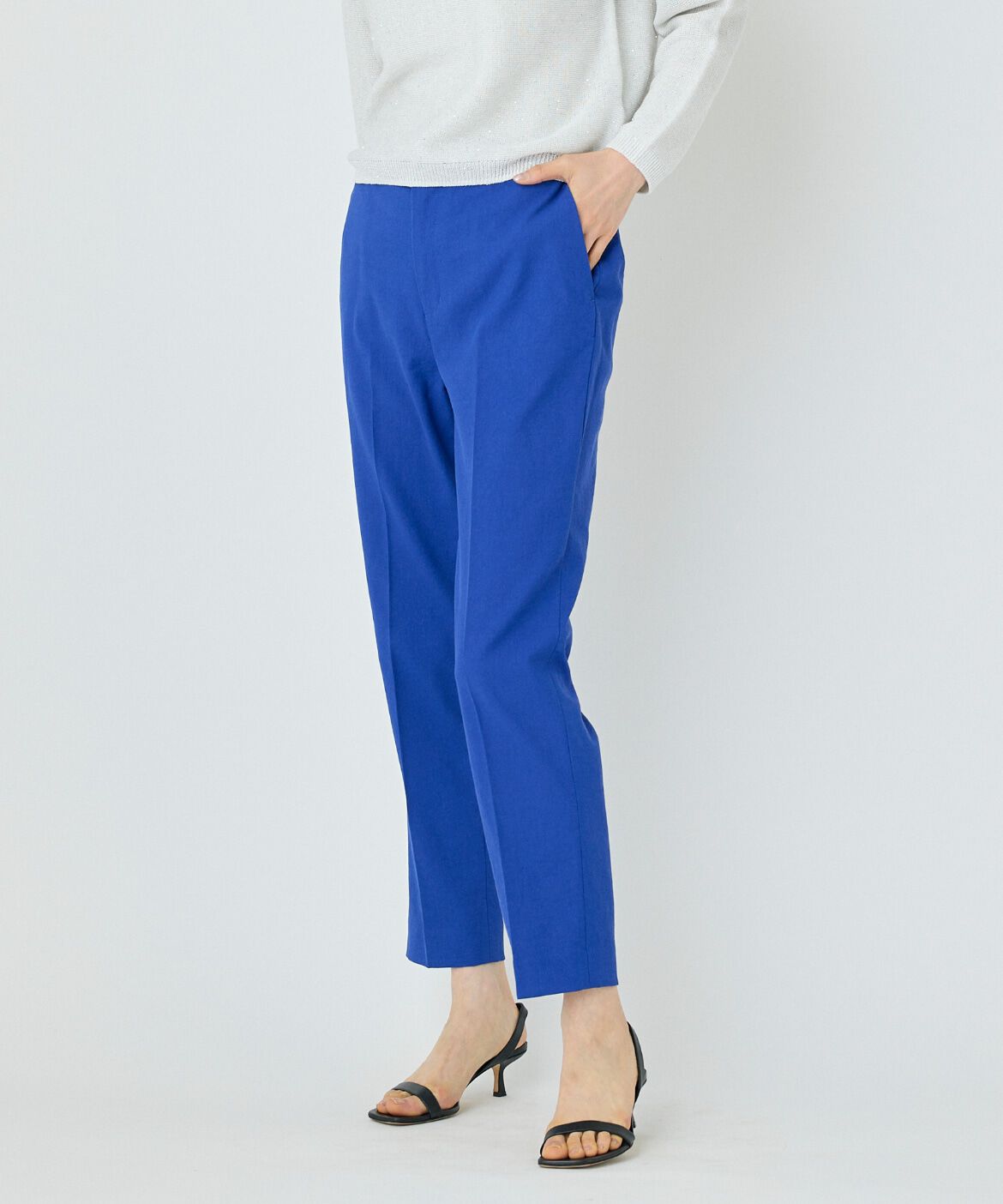 7-IDconcept.「センタープレスパンツ」|その他|ブルー1