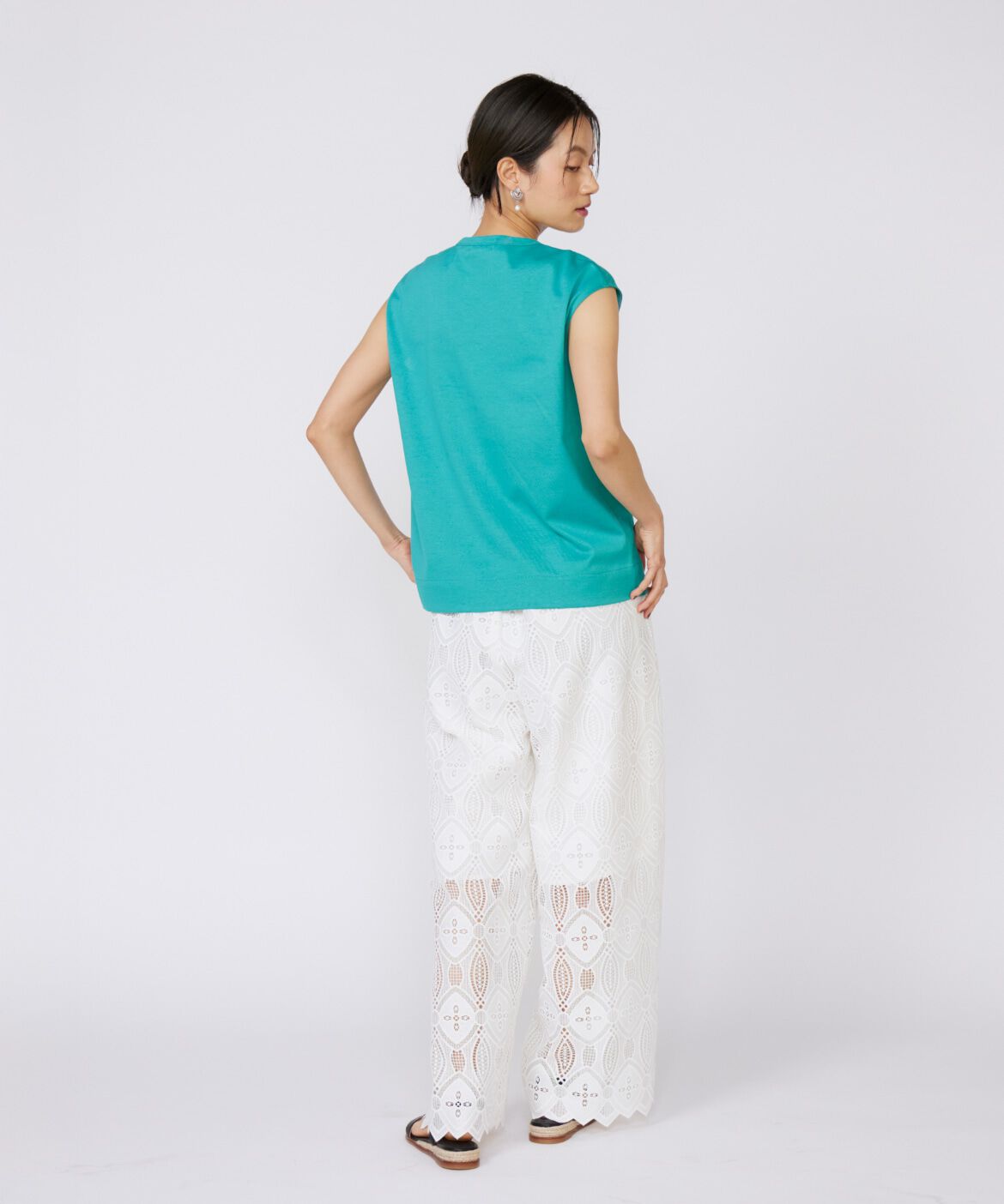 INED「《大きいサイズ》レースパンツ」|その他|