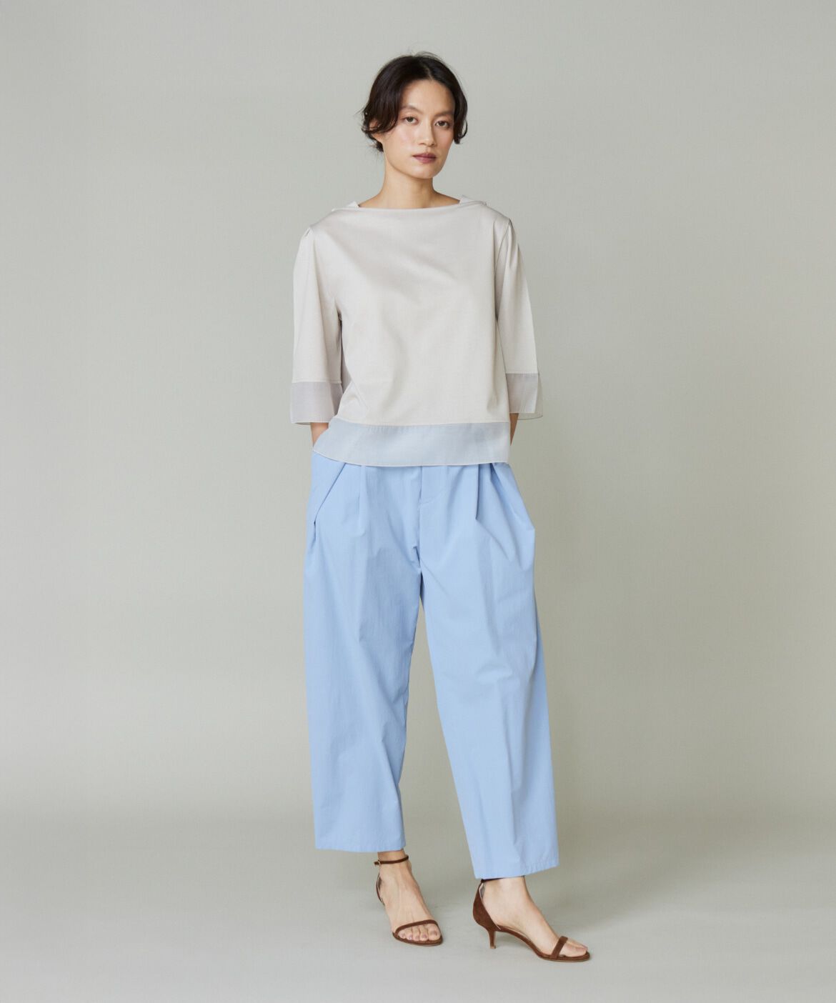 DAY by DAY it&rsquo;s international「バレルシルエットカーヴィパンツ」|スラックス|