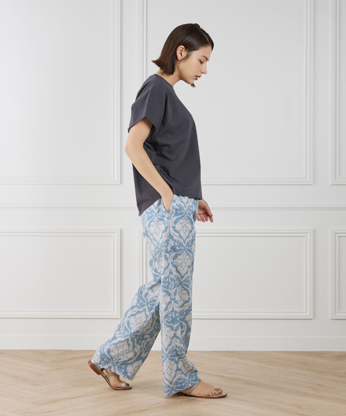 7-IDconcept.「サイドタックドルマンプルオーバー」|Tシャツ・カットソー|