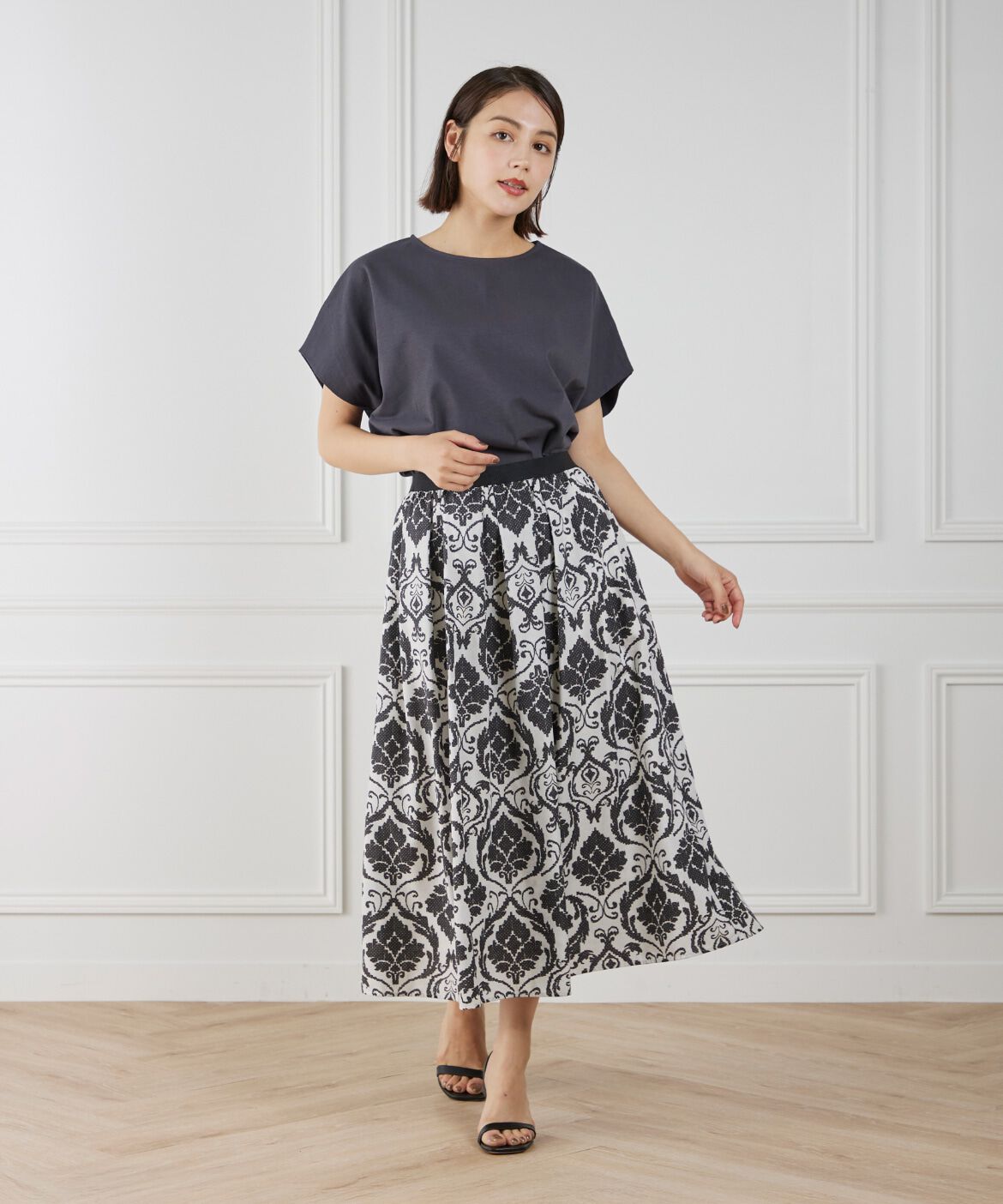 7-IDconcept.「サイドタックドルマンプルオーバー」|Tシャツ・カットソー|