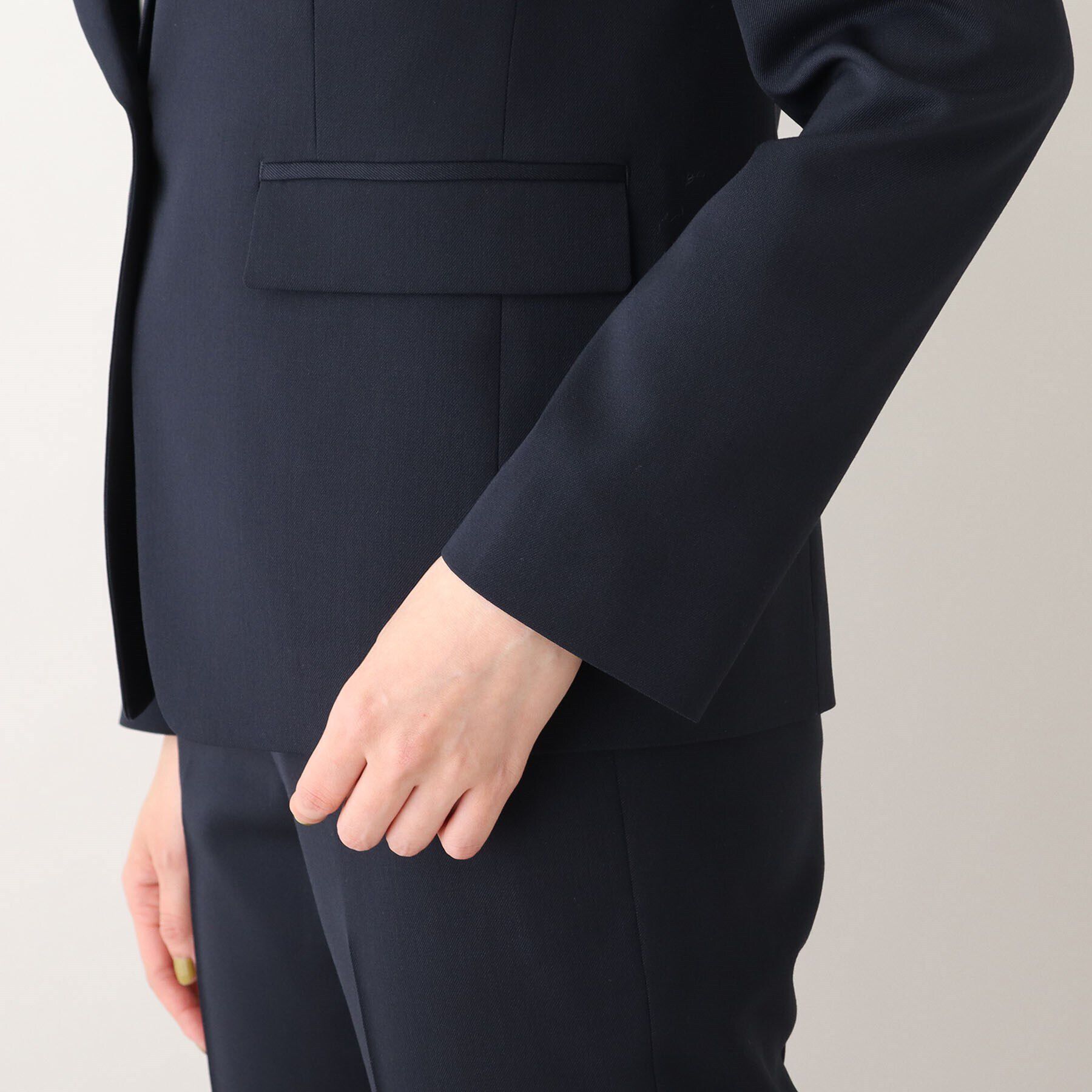 UNTITLED「【軽くて快適！】ウール混 ストレッチテーラードジャケット」|テーラードジャケット|