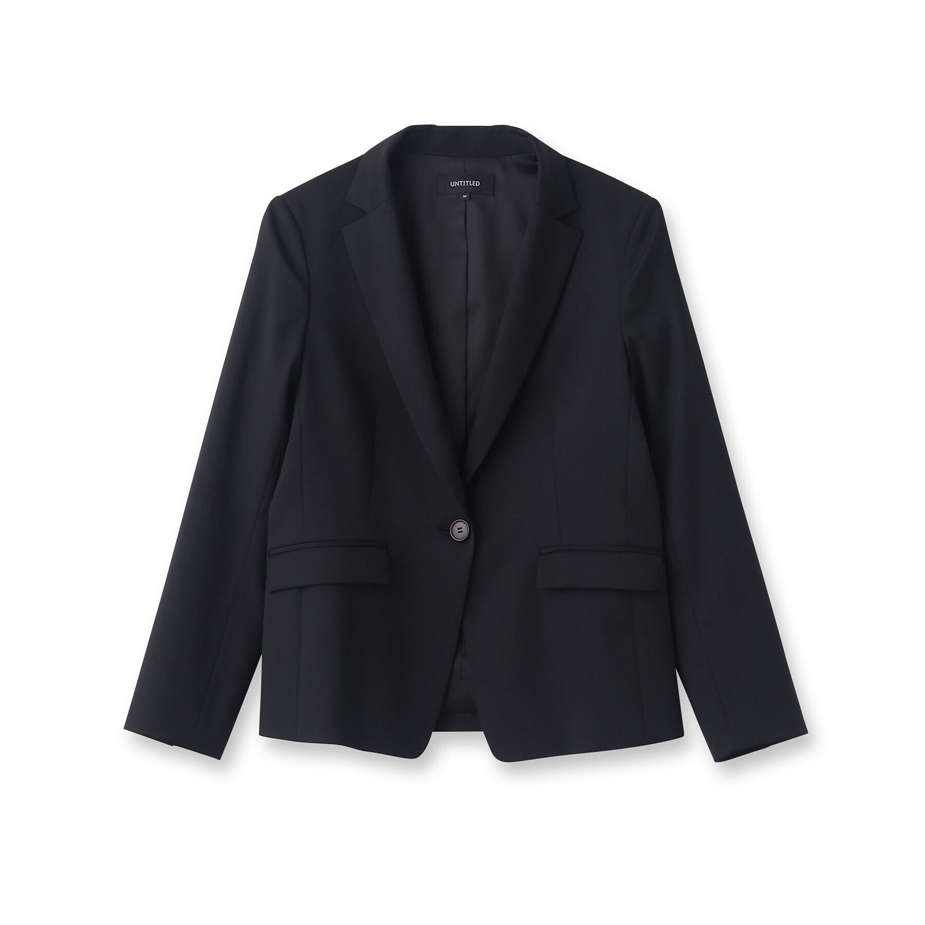 UNTITLED「【洗える通勤スーツ】レジェールギャバ ストレッチテーラードジャケット」|テーラードジャケット|